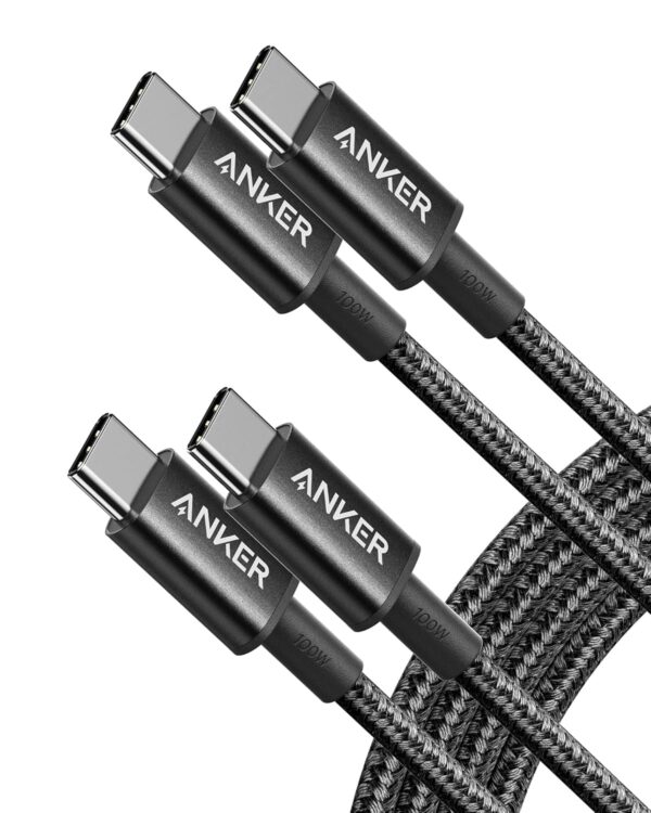 Anker USB C to USB C Cable (6FT, 2Pack)